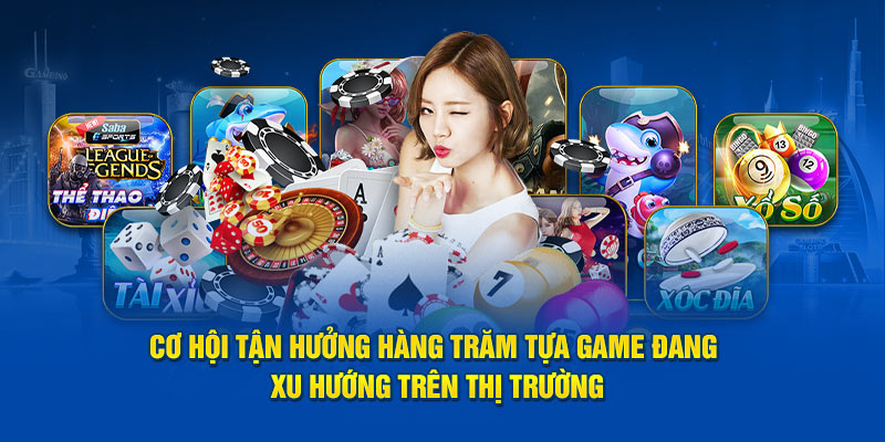 Cơ hội tận hưởng hàng trăm tựa game đang xu hướng trên thị trường